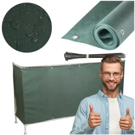 oslona-balkonowa-na-balkon-1x4m-mata-zielona-na-taras-plot-uv-99percent-gratis