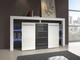 komoda-z-nadstawka-bialy-czarny-polysk-w-10-dni