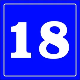 nr-95-cyfra-18-tablica-ostrzegawcza