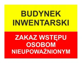 budynek-inwentarski-zakaz-wstepu-tablica