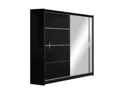 szafa-przesuwna-150-czarna-z-lustrem-do-sypialni