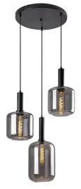 lampa-wiszaca-potrojna-czarna-szklane-dymione-klosze-do-salonu-rabalux
