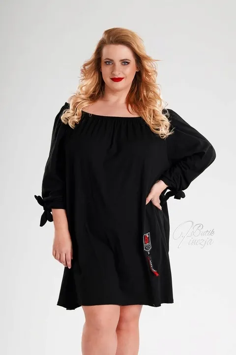 tunika-oversize-sukienka-czarna-plus-size