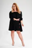 tunika-oversize-sukienka-czarna-plus-size-rekaw-rekaw-3-4