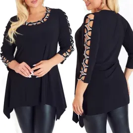 elegancka-tunika-damska-luzna-bluzka-duze-rozmiary