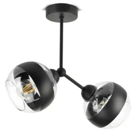 lampa-wiszaca-sufitowa-zyrandol-czarna-szklane-kule-black-belt-d2-led-e27