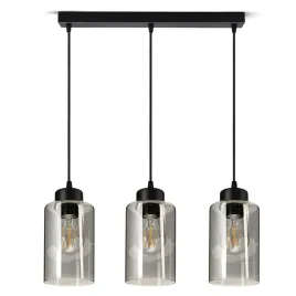 lampa-wiszaca-sufitowa-zyrandol-czarna-szklana-glass-tube-535-bz3-led-e27