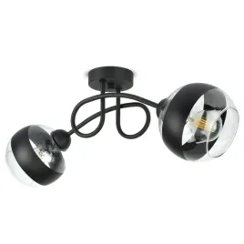 lampa-wiszaca-sufitowa-zyrandol-czarna-szklane-kule-black-belt-pe2-led-e27