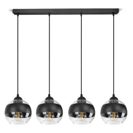 lampa-wiszaca-sufitowa-zyrandol-czarna-szklane-kule-black-belt-bz4-led-e27