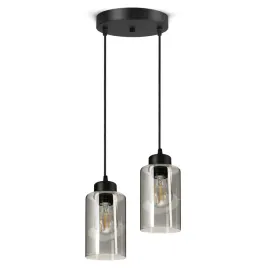 lampa-wiszaca-sufitowa-zyrandol-czarna-szklana-glass-tube-535-ez2-led-e27