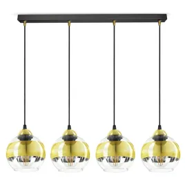 lampa-sufitowa-zyrandol-czarna-zlota-glass-bz4-led