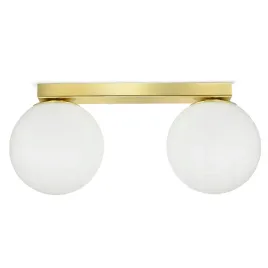 lampa-sufitowa-zyrandol-plafon-zlota-szklane-biale-kule-glass-b2-led-g9