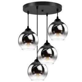 lampa-wiszaca-cztery-kule-grafitowe-transparentne