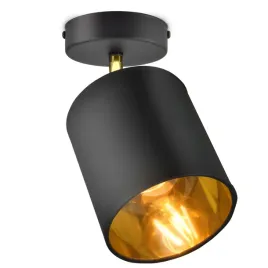 lampa-plafon-zyrandol-ruchomy-abazur-czarny-zloty