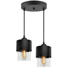lampa-wiszaca-zyrandol-metal-szklo-transparent-led