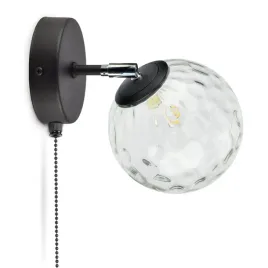 lampa-scienna-kinkiet-szklana-kula-k1-texture-led-g9-z-wlacznikiem