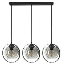 lampa-wiszaca-zyrandol-czarny-grafit-szklane-kule