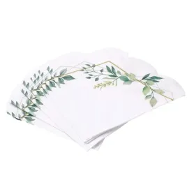 serwetki-okragle-biale-zielone-liscie-zloto-12-szt-32-cm-slub-komunia-ihs