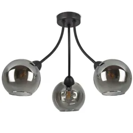 lampa-sufitowa-plafon-trzy-szklane-kule-grafit-led