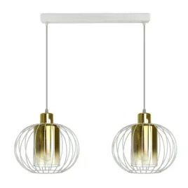 lampa-wiszaca-w-stylu-glamour-biala-zlota-miedzian