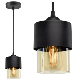 lampa-wiszaca-zyrandol-klosz-metal-szklo-miod-led