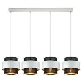 lampa-wiszaca-zyrandol-glamour-biala-czarna-zlota