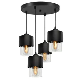 lampa-wiszaca-zyrandol-metal-szklo-transparent-led