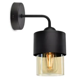lampa-scienna-kinkiet-klosz-metal-szklo-miod-led