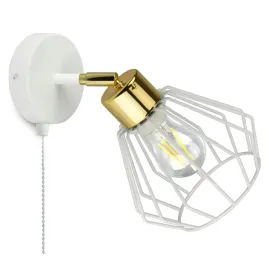 lampa-scienna-kinkiet-glamour-bialy-zloty-wlacznik