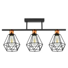 lampa-wiszaca-zyrandol-plafon-diament-miedz-led