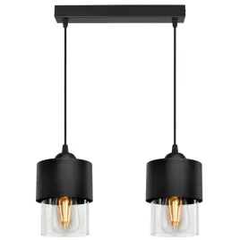 lampa-wiszaca-zyrandol-metal-szklo-transparent-led