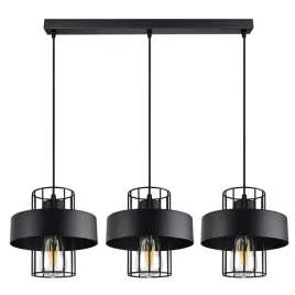 lampa-wiszaca-zyrandol-plafon-czarny-bialy-loft