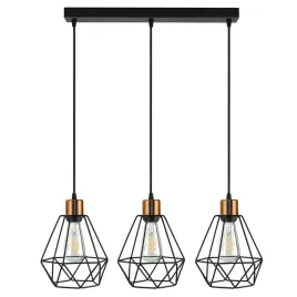 lampa-wiszaca-zyrandol-plafon-diament-miedz-led