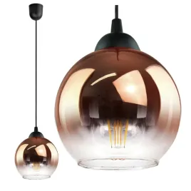 lampa-wiszaca-szklana-kula-miedziana-transparentna