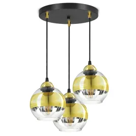 lampa-sufitowa-zyrandol-czarna-zlota-glass-ez3-led