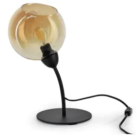 lampka-nocna-dekoracyjna-szklana-kula-miod-e14-led