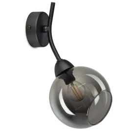 lampa-scienna-kinkiet-szklana-kula-grafit-e14-led