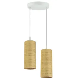 lampa-wiszaca-zyrandol-abazury-tuby-rattan-led-e27