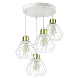 lampa-plafon-zyrandol-glamour-biala-zlota-led