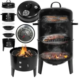 grill-weglowy-wedzarnia-ogrodowa-palenisko-3w1-bbq