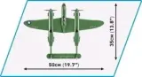 klocki-cobi-5726-lockheed-p-38-h-lightning