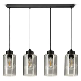 lampa-wiszaca-sufitowa-zyrandol-czarna-szklana-glass-tube-535-bz4-led-e27