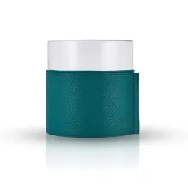 szklany-wazon-ze-skorzanym-etui-ozdoba-2-sztuki