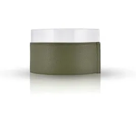 szklany-wazon-ze-skorzanym-etui-ozdoba-2-sztuki