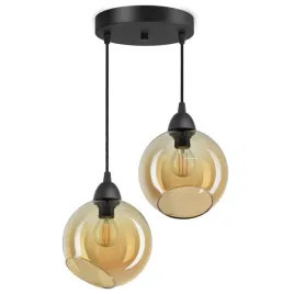 lampa-wiszaca-sufitowa-dwie-szklane-kule-miod-led