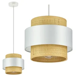 lampa-sufitowa-zyrandol-biala-rattan-ez1-kleo-led