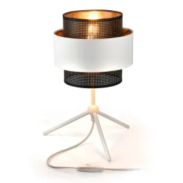 lampka-nocna-stolowa-glamour-biala-czarna-zlota