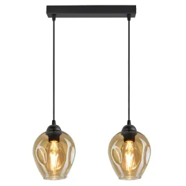 lampa-wiszaca-zyrandol-plafon-2-klosze-miod-led