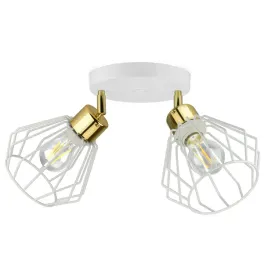 lampa-plafon-zyrandol-glamour-biala-zlota-led