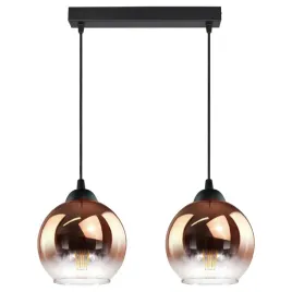 lampa-wiszaca-dwie-kule-miedziane-transparentne